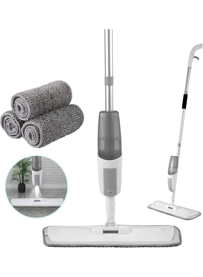 PAACHU Spray Mop with 2 Washable Microfiber Pads-Cleaning Mop with Refillable Water Tank-Ceramic Floor Mop for Home Kitchen - Image 3